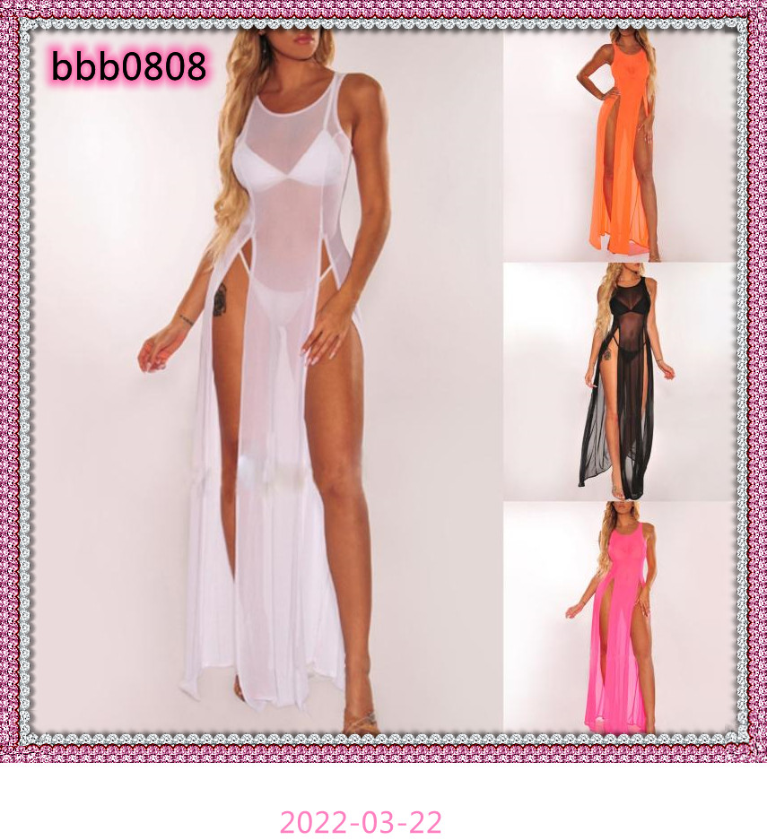 Sexy Womens Mesh Sheer Long Dress Ladies Bikini Cover Up Beach Sundress Solid See-through Sleeveless Strap, Rose red
Sexy Womens Mesh Sheer Long Dress Ladies Bikini Cover Up Beach Sundress Solid See-through Sleeveless Strap, Rose red