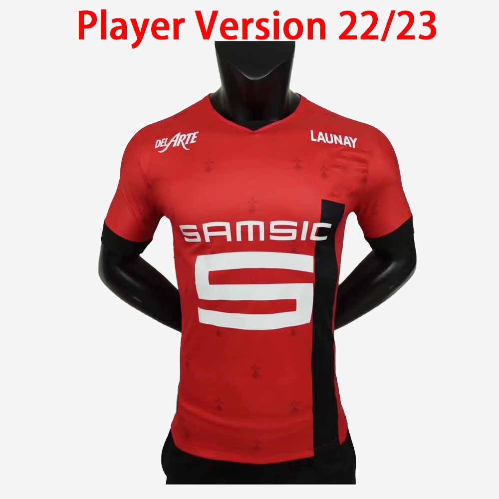 Player version Stade Rennais 22 23 soccer jerseys Rennes shirts SANTAMARIA BADE 22 23 CAMAVINGA BOURIGEAUD NIANG DOKU HUNOU Men Maillots de football S-2XL top quality, 2022/2023 player
Player version Stade Rennais 22 23 soccer jerseys Rennes shirts SANTAMARIA BADE 22 23 CAMAVINGA BOURIGEAUD NIANG DOKU HUNOU Men Maillots de football S-2XL top quality, 2022/2023 player