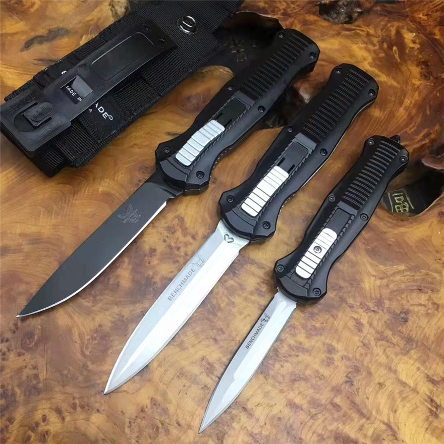 High quality AUTO 3 Style Benchmade Infidel 3300/3310/3350 Knife Double Action Automatic Tactical knifes Camping Pocket knives EDC Tools BM 3320 3400
High quality AUTO 3 Style Benchmade Infidel 3300/3310/3350 Knife Double Action Automatic Tactical knifes Camping Pocket knives EDC Tools BM 3320 3400