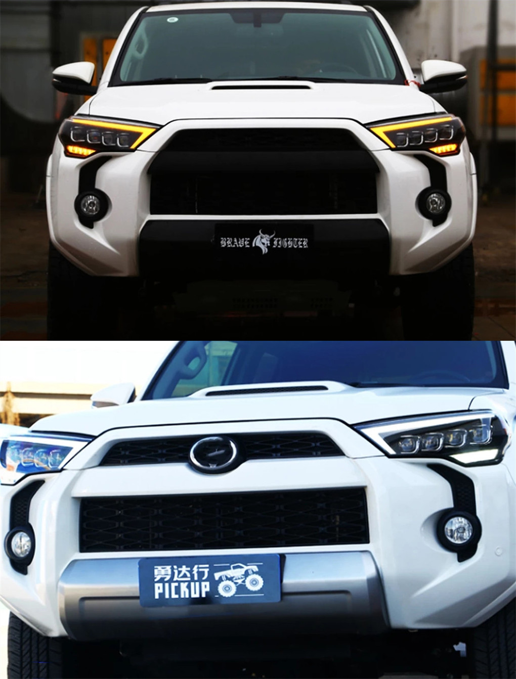 Headlight All LED for Toyota 4 Runner 20 13-20 20 DRL High Beam Headlights Turn Signal Fog Lights