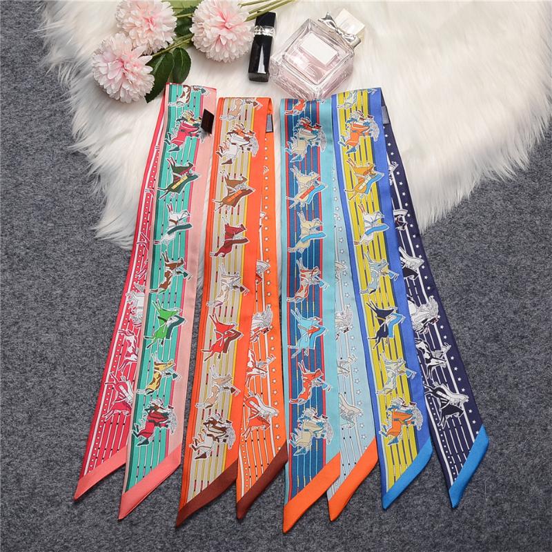 Scarves Brand Horse Real 100% Silk Scarf Summer Natural Mulberry Design Women Foulard Hair & Bag Neckerchief 2022
Scarves Brand Horse Real 100% Silk Scarf Summer Natural Mulberry Design Women Foulard Hair & Bag Neckerchief 2022