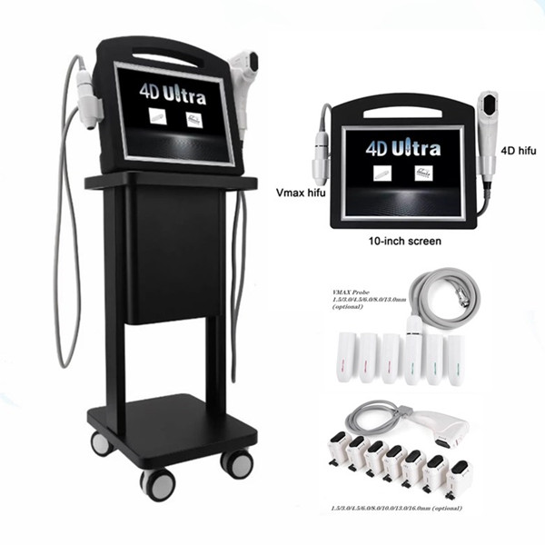 Professional mini 4d hifu 12Lines technology face body slimming portable hifu v max skin tightening and firming