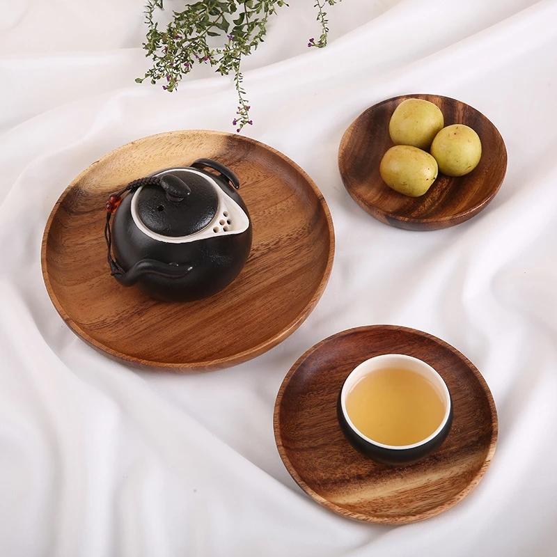 Dishes & Plates Wooden Storage Trays For Tea Coffee Fruit Candy Saucer Dessert Dinner Bread Tray, 10cm
Dishes & Plates Wooden Storage Trays For Tea Coffee Fruit Candy Saucer Dessert Dinner Bread Tray, 10cm
