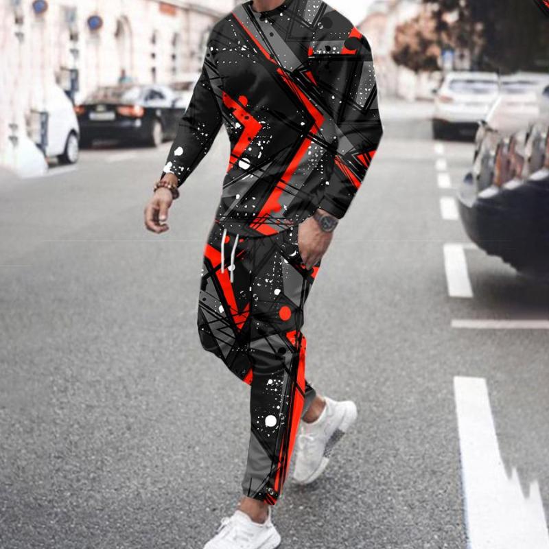 Men' Tracksuits Men' Tracksuit Spring Autumn Long Sleeve T-Shirt Trousers Set Casual Stylish Suit Oversized Outfits Outdoor Daily Clot, Tc1062
Men' Tracksuits Men' Tracksuit Spring Autumn Long Sleeve T-Shirt Trousers Set Casual Stylish Suit Oversized Outfits Outdoor Daily Clot, Tc1062