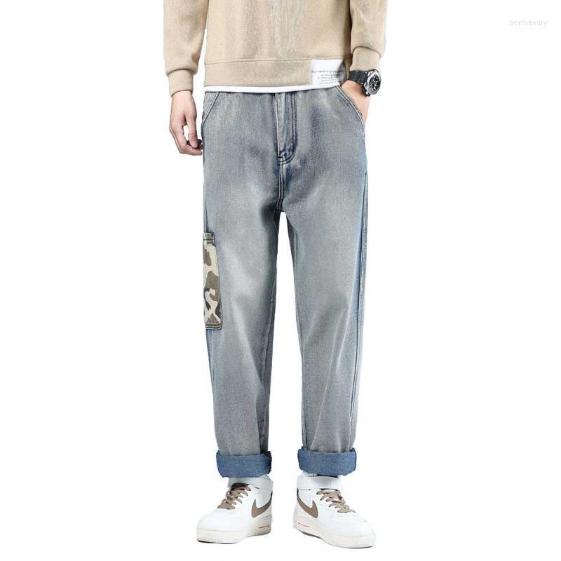 Men's Jeans Trend Loose Baggy Plus Size Men Casual Denim Pants Straight Trousers Hiphop Harem Streetwear Cargo PantsMen's Bert22, Blue
Men's Jeans Trend Loose Baggy Plus Size Men Casual Denim Pants Straight Trousers Hiphop Harem Streetwear Cargo PantsMen's Bert22, Blue