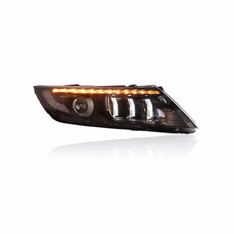 Car Front Lights For Kia K5 LED Headlight 20 14-20 15 LED Turn Signal Daytime Running Light High Beam Lens