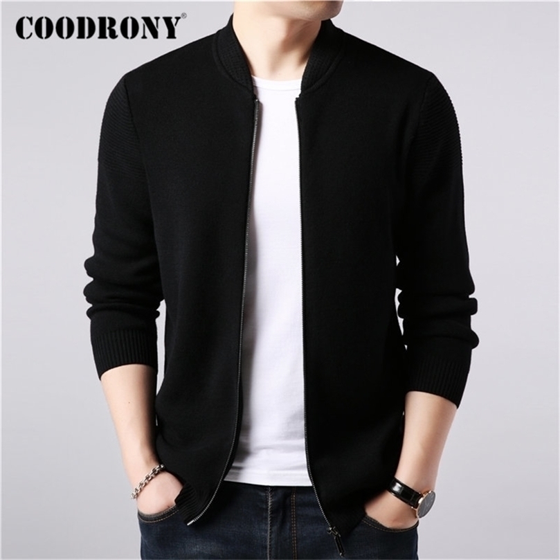 COODRONY Brand Sweater Coat Men Cashmere Wool Cardigan Men Clothes Arrivals Autumn Winter Thick Warm Zipper Coats 91088 201202, Gray
COODRONY Brand Sweater Coat Men Cashmere Wool Cardigan Men Clothes Arrivals Autumn Winter Thick Warm Zipper Coats 91088 201202, Gray
