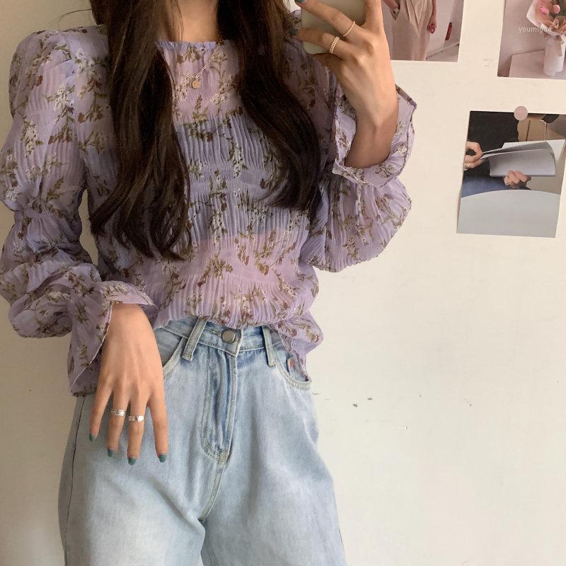 Women's Blouses & Shirts Vintage Office Lady Chic Light Loose Women Thin All Match Purple Flare Sleeves Chiffon Elegance, Photo color
Women's Blouses & Shirts Vintage Office Lady Chic Light Loose Women Thin All Match Purple Flare Sleeves Chiffon Elegance, Photo color