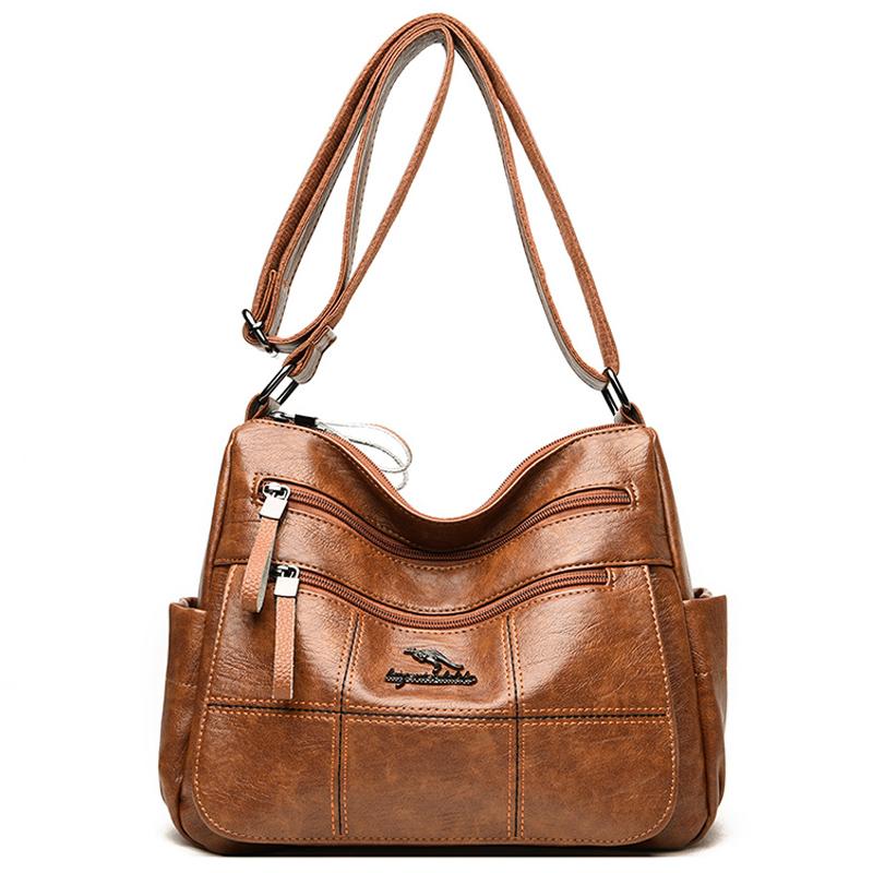 Evening Bags Soft Leather Handbags Crossbody For Women High Quality Casual Female Shoulder Bag Ladies Bolsos 2022Evening EveningEvening, Brown 2
Evening Bags Soft Leather Handbags Crossbody For Women High Quality Casual Female Shoulder Bag Ladies Bolsos 2022Evening EveningEvening, Brown 2