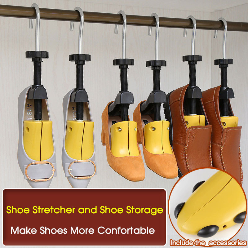 Adjustable Shoes Stretcher Expander Shoe Tree Plastic For Flats Pumps Boots 220610