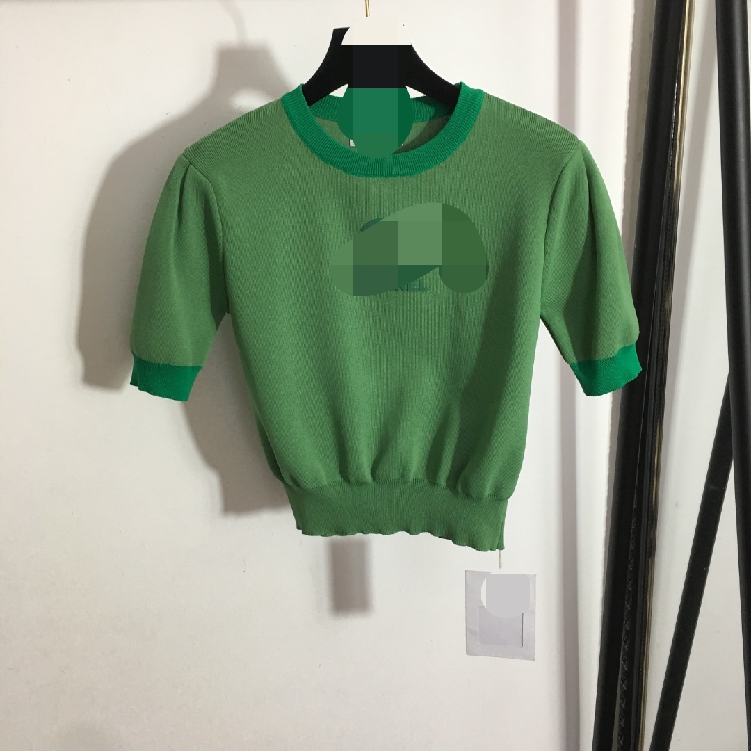 726 L 2022 Runway Summer Brand Same Style Sweater Crew Neck Short Sleeve White Yellow Pink Green Women's Sweaters Meiyi
726 L 2022 Runway Summer Brand Same Style Sweater Crew Neck Short Sleeve White Yellow Pink Green Women's Sweaters Meiyi