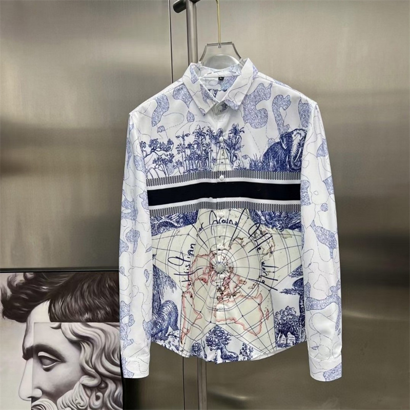 Men Designer Shirts Fashion long sleeve Tiger Letter printing T-shirt Casual Shirts spring autumn Fit Dress Shirt Size M-3XL D110, Extra shipping postage/no ship
Men Designer Shirts Fashion long sleeve Tiger Letter printing T-shirt Casual Shirts spring autumn Fit Dress Shirt Size M-3XL D110, Extra shipping postage/no ship
