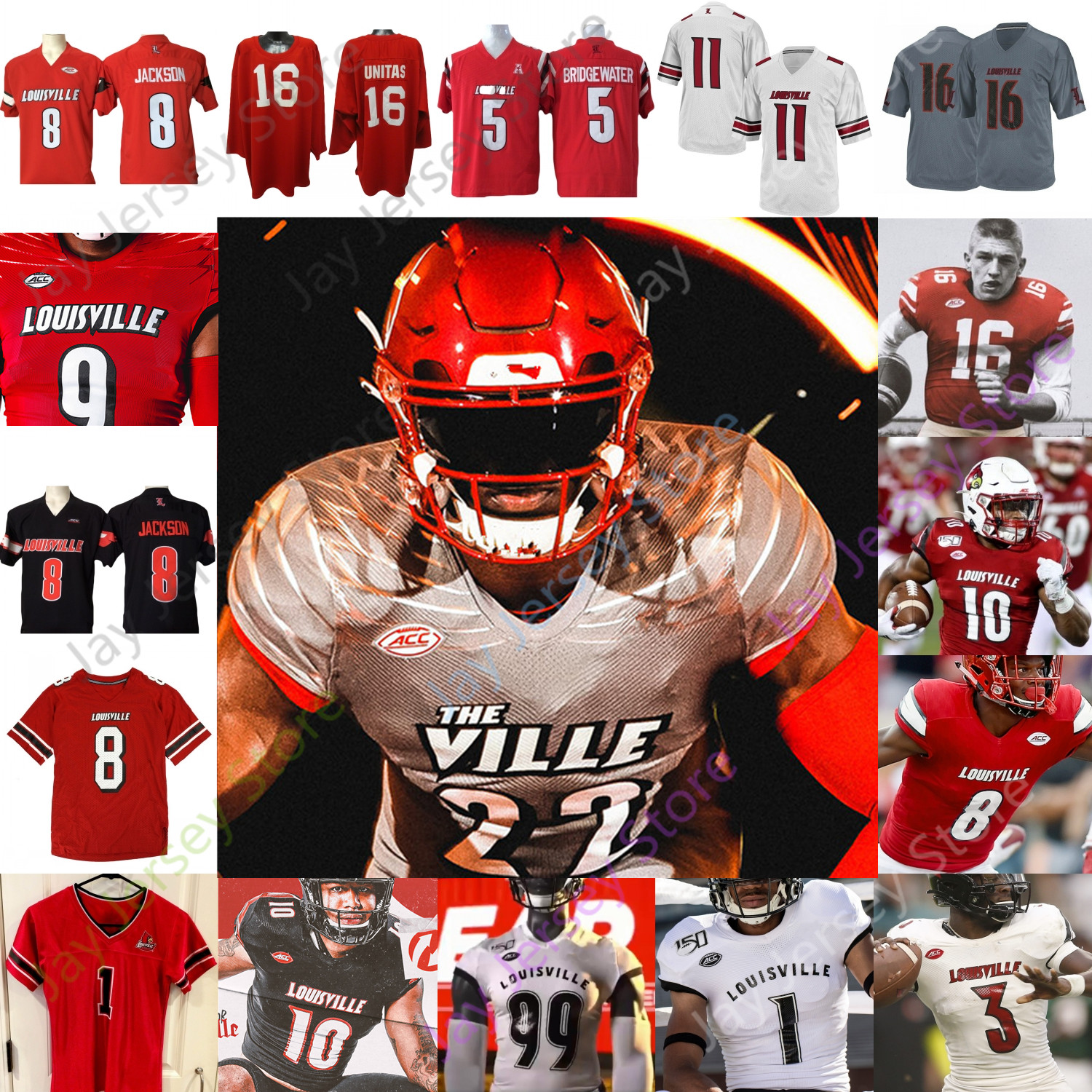 2022 Grey Iron Wings Louisville Football Jersey NCAA College Rueben Owens Lamar Jackson Johnny Unitas Micale Cunningham Hawkins Atwell Fitzpatrick Braden Smith, Red ii
2022 Grey Iron Wings Louisville Football Jersey NCAA College Rueben Owens Lamar Jackson Johnny Unitas Micale Cunningham Hawkins Atwell Fitzpatrick Braden Smith, Red ii