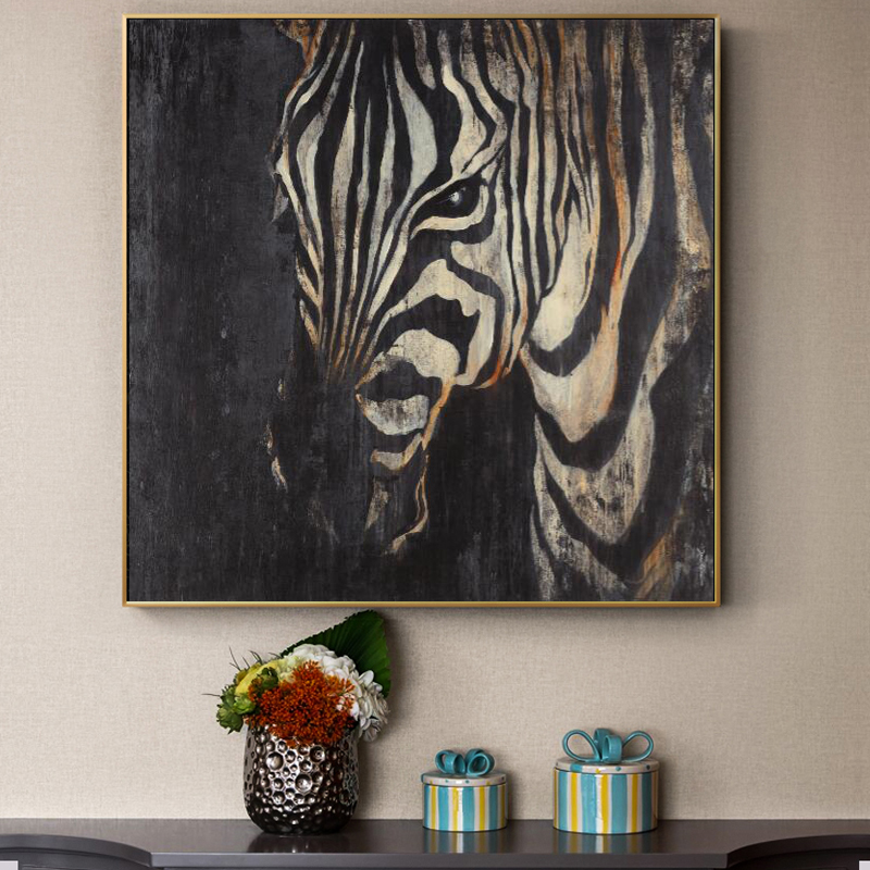 Modern Abstract Art Zebra Oil Painting on Canvas Posters and Prints Wall Art Pictures for Living Room Home Decor No Frame
Modern Abstract Art Zebra Oil Painting on Canvas Posters and Prints Wall Art Pictures for Living Room Home Decor No Frame