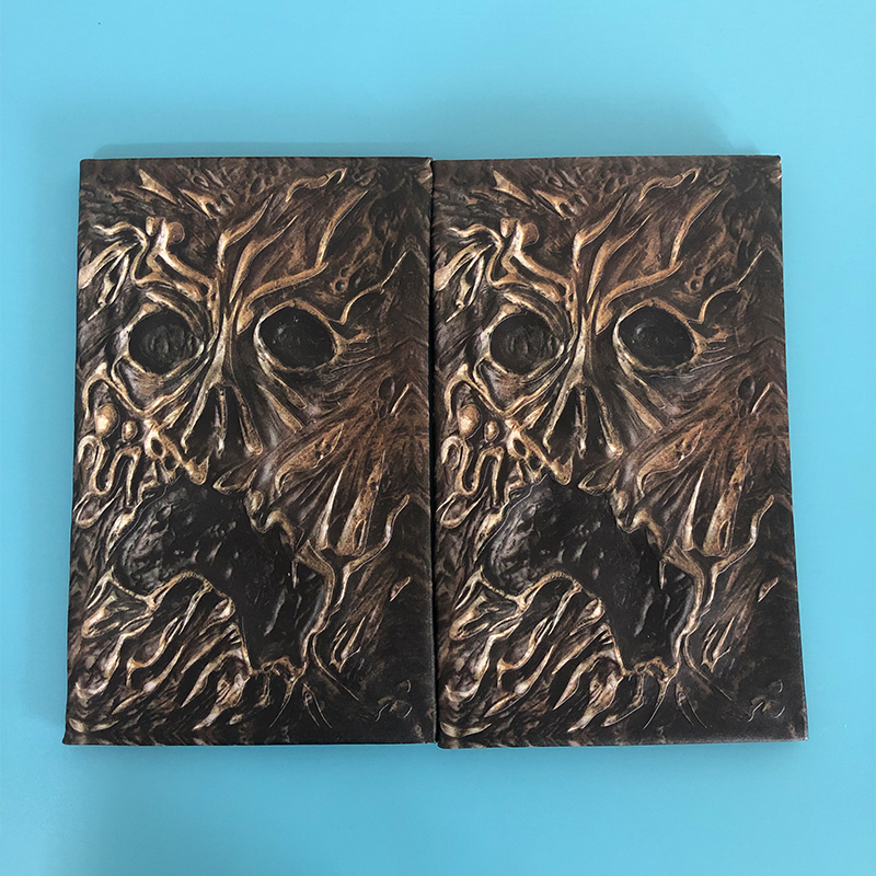 Necronomicon Dark Magic Book Demon Evil Dead Summon Altar Ceremony Prop Collection Living Room Desktop Decoration 220618