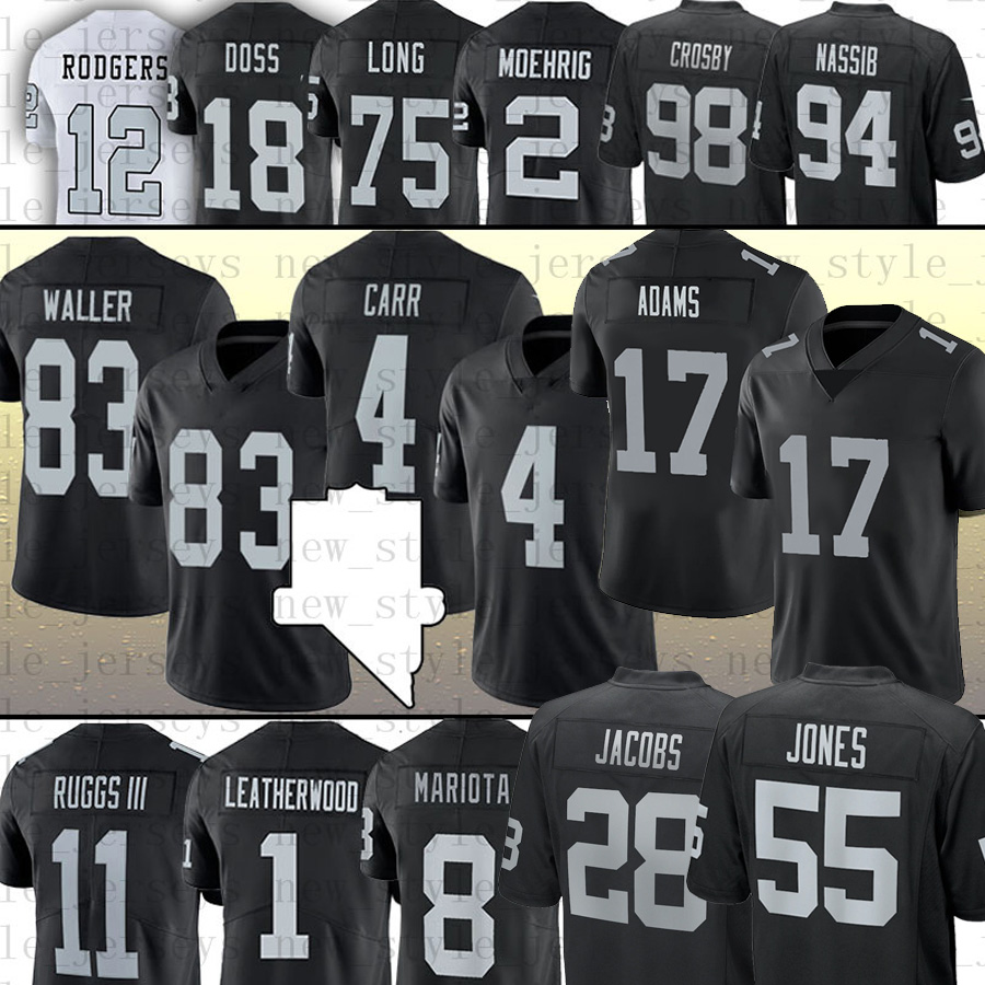 17 Aaron Rodgers 55 Chandler Jones 4 Derek Carr 28 Josh Jacobs 83 Darren Waller Football Jerseys 13 Hunter Renfrow 11 Henry Ruggs 94 Carl Nassib, Men(tu xi zhe)
17 Aaron Rodgers 55 Chandler Jones 4 Derek Carr 28 Josh Jacobs 83 Darren Waller Football Jerseys 13 Hunter Renfrow 11 Henry Ruggs 94 Carl Nassib, Men(tu xi zhe)