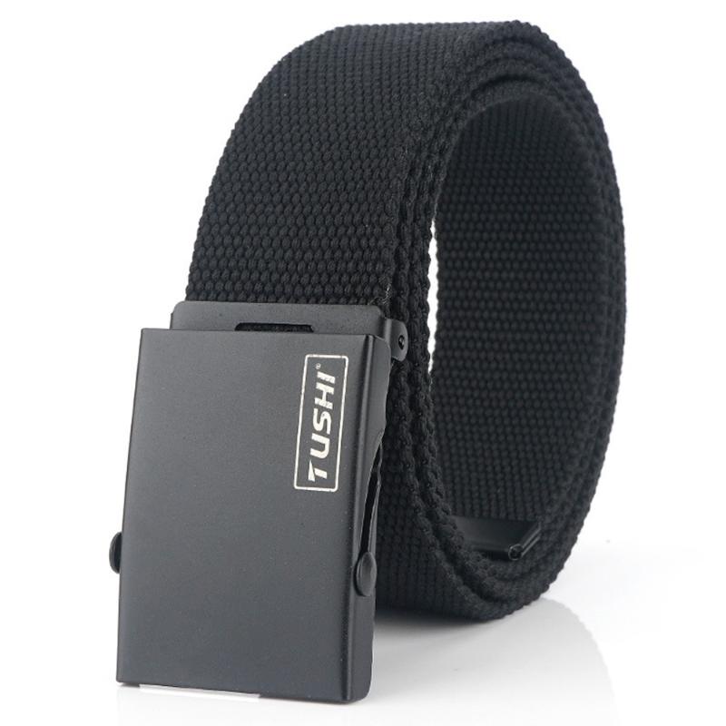 Belts Fashion Men Belt Canvas For Mens High Quality Jeans Strap Boys Dress Student Casual Automatic 120CM BlackBelts, Black
Belts Fashion Men Belt Canvas For Mens High Quality Jeans Strap Boys Dress Student Casual Automatic 120CM BlackBelts, Black