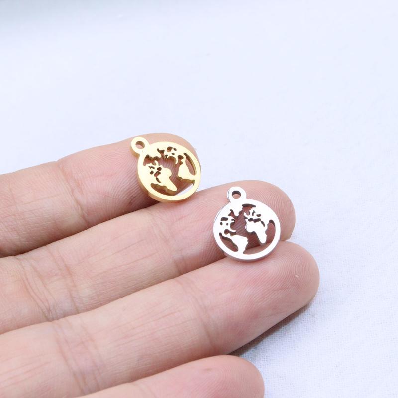 Charms 10pcs 12mm Wholesell Stainless Steel High Quality Polish Maps Pendant DIY Necklace Bracelets Unfading ColorlessCharms
Charms 10pcs 12mm Wholesell Stainless Steel High Quality Polish Maps Pendant DIY Necklace Bracelets Unfading ColorlessCharms