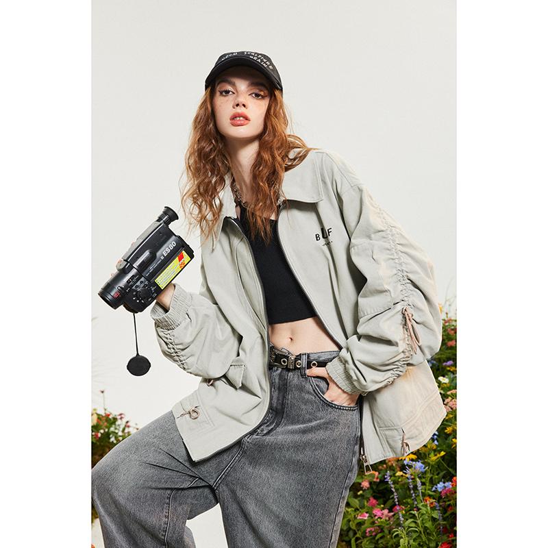 Men's Jackets Coat Men Drawstry Sleeve Streetwear Fashion Hip Hop Loose Casual Jacket Cityboy Outerwear Youth Male Women Couple OvercoatMen', Gray
Men's Jackets Coat Men Drawstry Sleeve Streetwear Fashion Hip Hop Loose Casual Jacket Cityboy Outerwear Youth Male Women Couple OvercoatMen', Gray