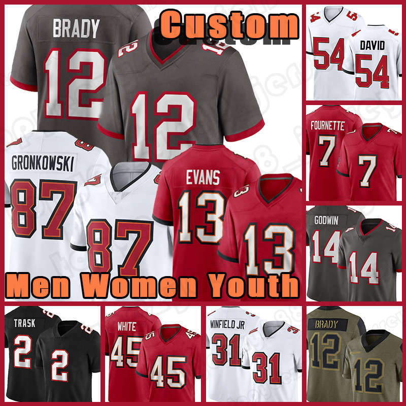 Tom Brady Mike Evans Football Jersey Rob Gronkowski Chris Godwin Devin White Kyle Trask Tampa''Bay''Buccaneer''Vita Vea Mike Alstott Leonard Fournette, Custom mens(h d)
Tom Brady Mike Evans Football Jersey Rob Gronkowski Chris Godwin Devin White Kyle Trask Tampa''Bay''Buccaneer''Vita Vea Mike Alstott Leonard Fournette, Custom mens(h d)