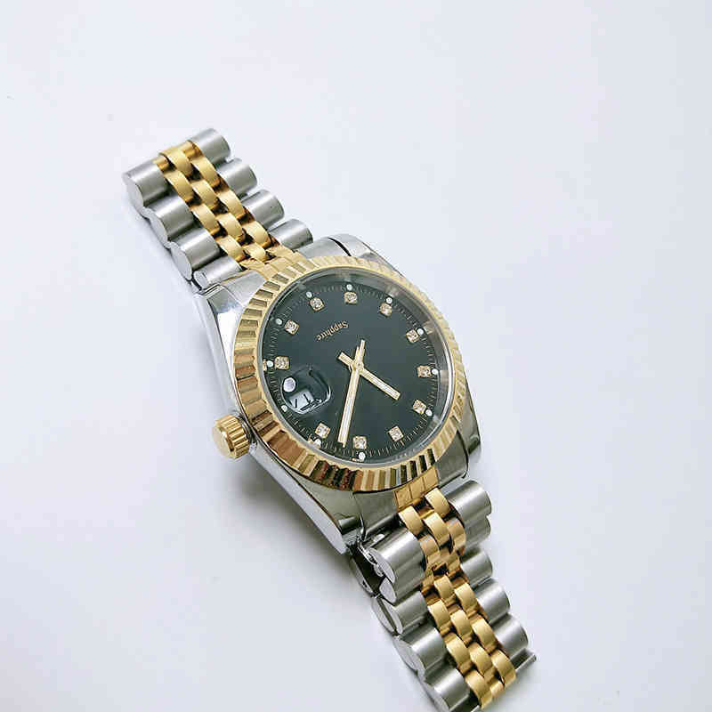 uxury watch Date Gmt Lao Jiashi log men's waterproof business room gold five baht stainless steel band Watch, Golden black face
uxury watch Date Gmt Lao Jiashi log men's waterproof business room gold five baht stainless steel band Watch, Golden black face