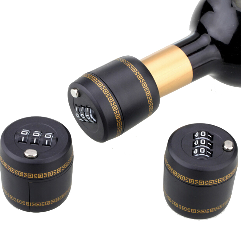 Wholesale Wine Bottle Cap Bar Tools Code Lock Combination Lock Wines Stopper Vacuum Plug Device Preservation
Wholesale Wine Bottle Cap Bar Tools Code Lock Combination Lock Wines Stopper Vacuum Plug Device Preservation