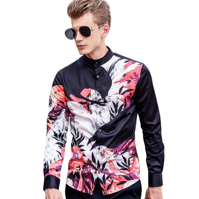 Men's Casual Shirts Fashion Male Men's Man Long Sleeved Slim Korean Animal Pattern Print Shirt 713160 FanZhuan 4XL 5XLMen's, As pic
Men's Casual Shirts Fashion Male Men's Man Long Sleeved Slim Korean Animal Pattern Print Shirt 713160 FanZhuan 4XL 5XLMen's, As pic