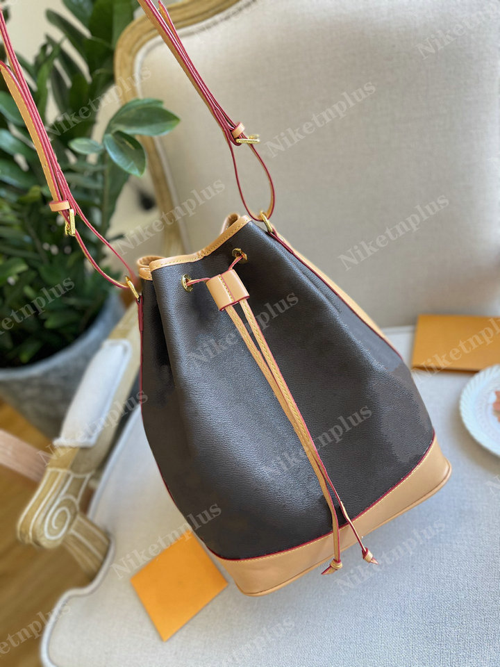 NOE Bucket Bags Women M42224 Drawstring Closure Bags Designers 1932 Crossbody Shoulder Bag Classic Leather NM Coated Canvas Handbags Luxurys Purse, #1
NOE Bucket Bags Women M42224 Drawstring Closure Bags Designers 1932 Crossbody Shoulder Bag Classic Leather NM Coated Canvas Handbags Luxurys Purse, #1