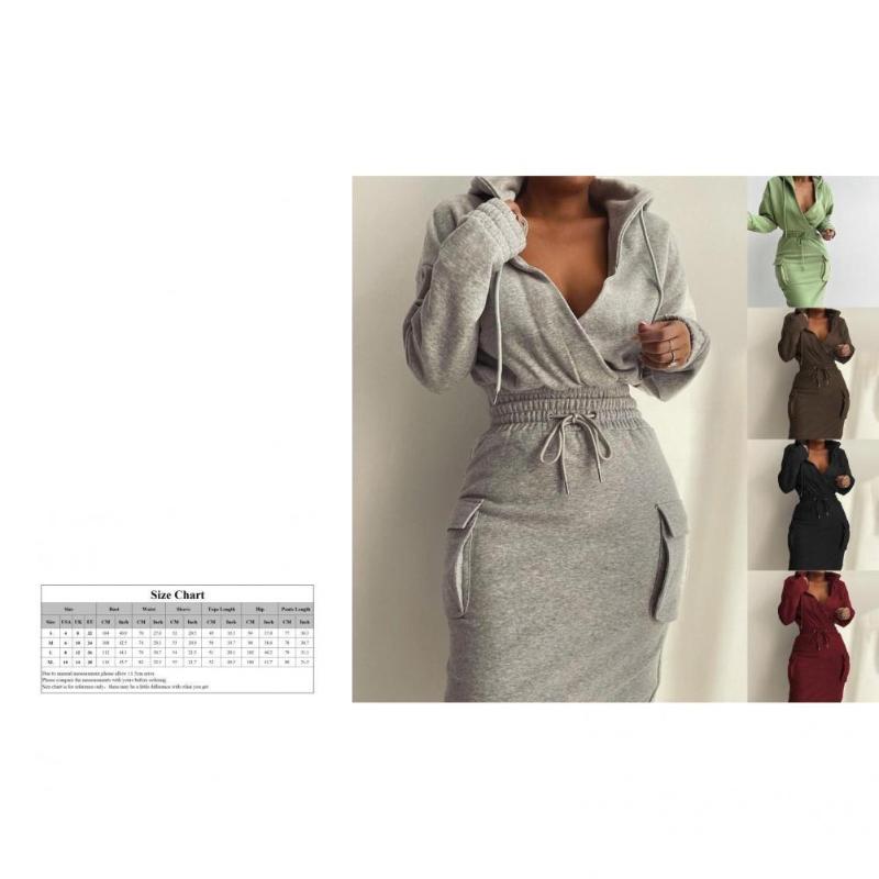 Two Piece Dress Mid-Calf Spring Autumn Slim-fitting Pure Color Pullover Skirt For Dating, Black
Two Piece Dress Mid-Calf Spring Autumn Slim-fitting Pure Color Pullover Skirt For Dating, Black