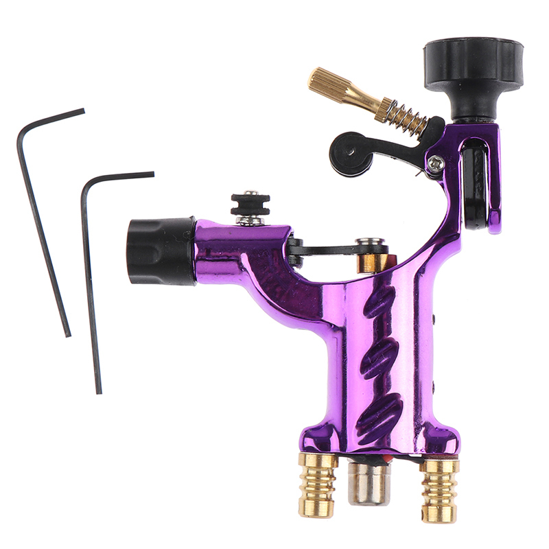 7 Colors Rotary Tattoo Machine Shader Liner Assorted Tatoo Motor Gun Kits Supply for Body Painting Artists 220623