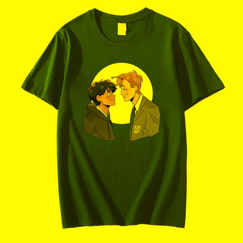 Men' T-Shirts Heartstopper Manga Fashion Novelty Loose Tshirt Nick And Charlie Graphic Men Women Clothes Oversized Custom TopsMen, Gray
Men' T-Shirts Heartstopper Manga Fashion Novelty Loose Tshirt Nick And Charlie Graphic Men Women Clothes Oversized Custom TopsMen, Gray