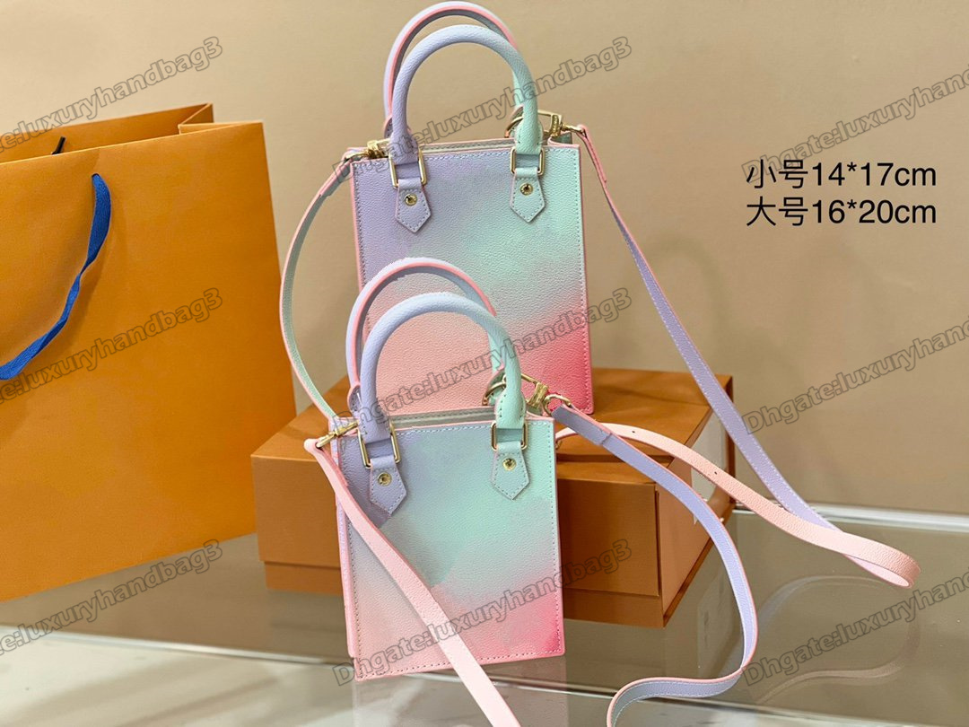 Spring in the City PETIT SAC PLAT Tote bag Mini Sunrise Pastel Shouder Bag M81341 Designer Womens Handbag Luxurys Colorful CrossBody
Spring in the City PETIT SAC PLAT Tote bag Mini Sunrise Pastel Shouder Bag M81341 Designer Womens Handbag Luxurys Colorful CrossBody