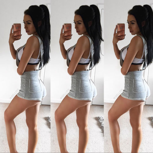 Summer Women Ladies High Waist Suspender Pants Shorts Casual Bib Short Pant Trousers Overalls Romper 220602