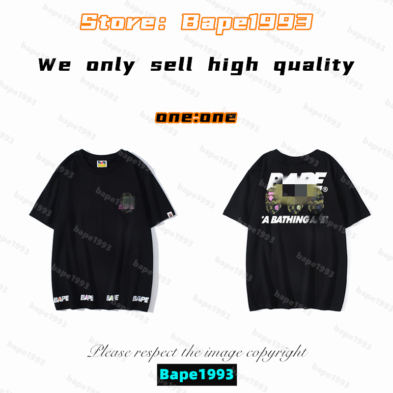 High Quality Apes Mens T-Shirts Japan Shark ape head tshirts Galaxy spots luminous camo printing co-branded same style for men and women New Designer t shirt B1993 T5-1, 1 button
High Quality Apes Mens T-Shirts Japan Shark ape head tshirts Galaxy spots luminous camo printing co-branded same style for men and women New Designer t shirt B1993 T5-1, 1 button