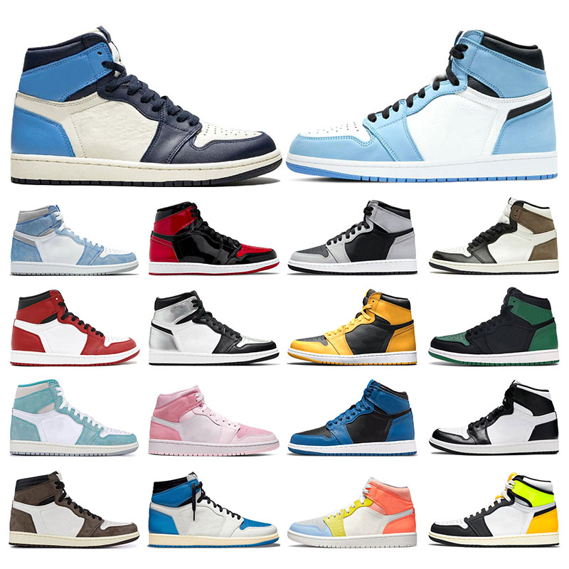Mens Sneakers Basketball Running Shoes 1s Jumpman 1 University Blue Hyper Royal Dark Mocha Obsidian Twist Pine Green 2.0 Women Sports Trainers
Mens Sneakers Basketball Running Shoes 1s Jumpman 1 University Blue Hyper Royal Dark Mocha Obsidian Twist Pine Green 2.0 Women Sports Trainers