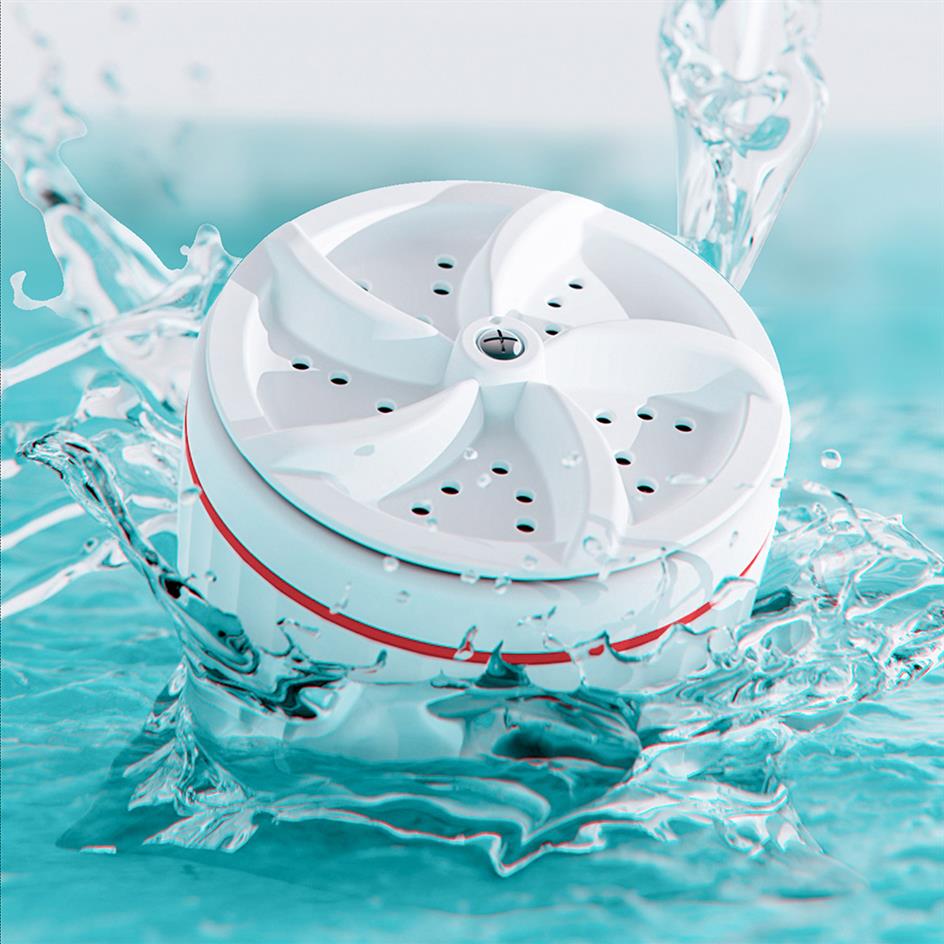 Epacket Mini Ultrasonic Washing Machines Portable Turbo USB Powered Removes Dirt Washer Clothing Cleaning Washing Machine For Trav