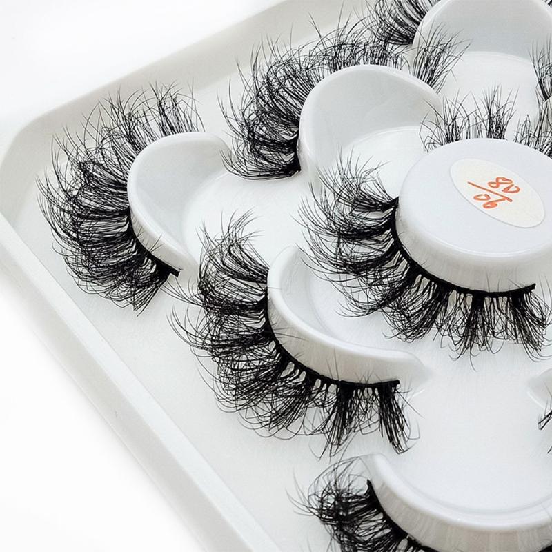 False Eyelashes 5Pairs Criss-cross Handmade Eyelash 3D Faux Mink Hair Nature Fluffy Messy Natural Lashes Extension Makeup ToolsFalse
False Eyelashes 5Pairs Criss-cross Handmade Eyelash 3D Faux Mink Hair Nature Fluffy Messy Natural Lashes Extension Makeup ToolsFalse