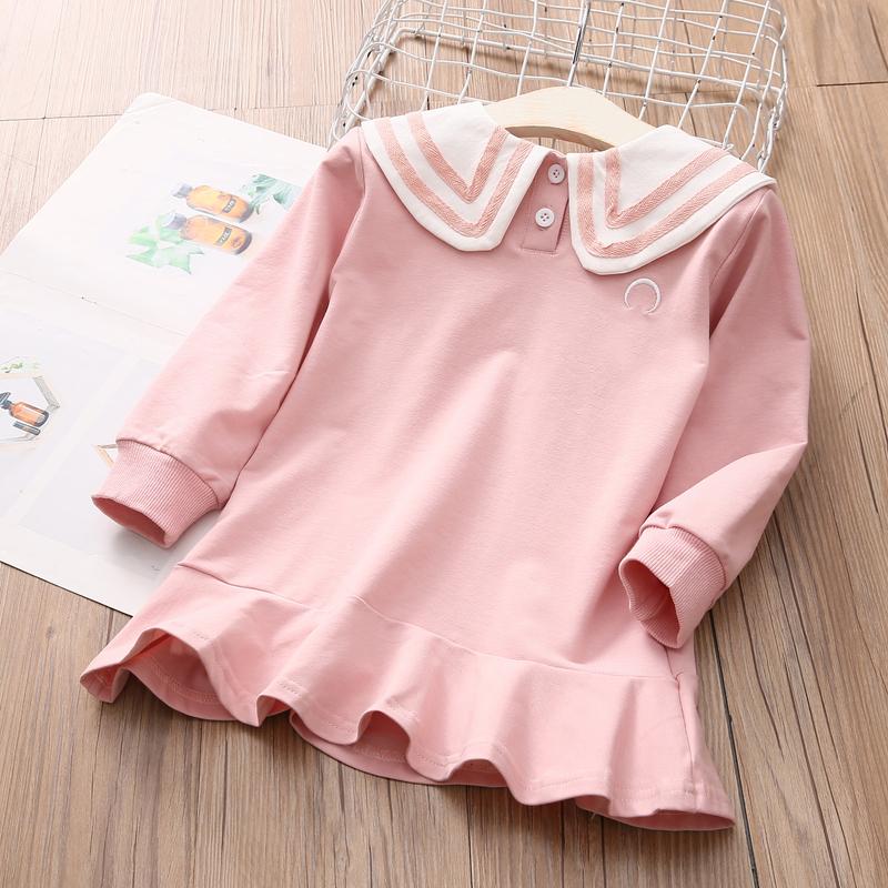 Girl's Dresses Spring Autumn 2 3 4 6 8 10 Years Students Clothes PeterPan Collar Preppy Style School Long Sleeve Dress For Kids Baby GirlGir, Pink
Girl's Dresses Spring Autumn 2 3 4 6 8 10 Years Students Clothes PeterPan Collar Preppy Style School Long Sleeve Dress For Kids Baby GirlGir, Pink