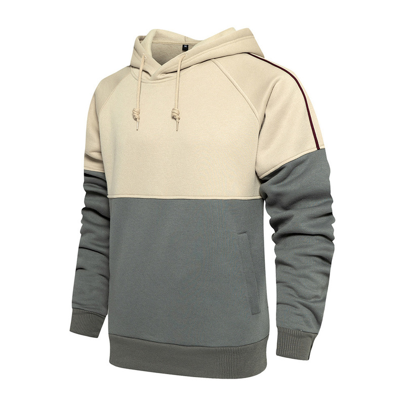 Thick Warm Sweatshirts Hoodie Men Autumn Winter Hooded Hoodies Patchwork Men's Sweatshirt Hiphop Streetwear Casual Pullover Male 220816