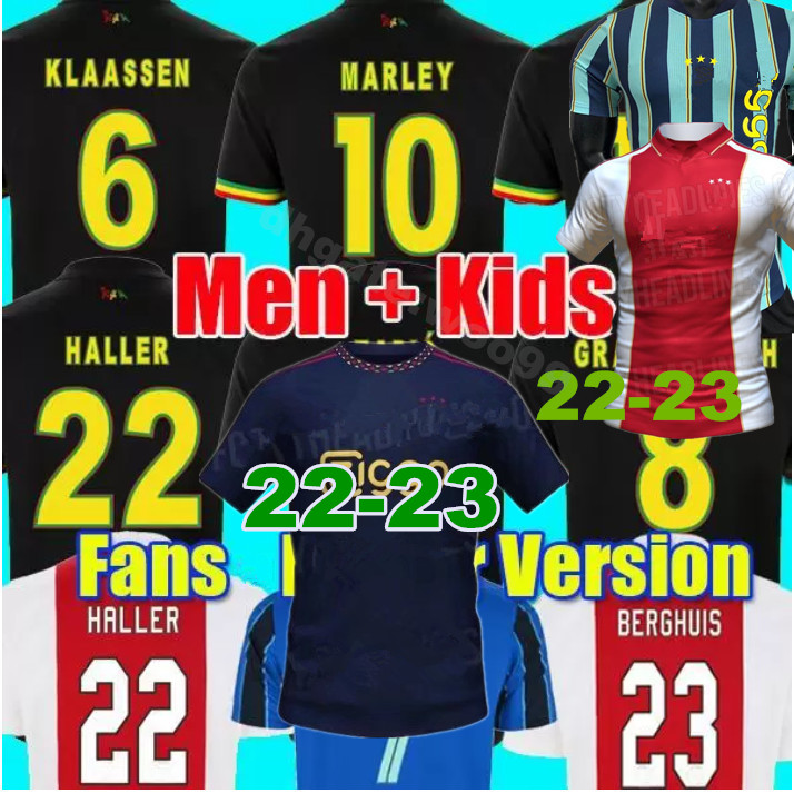 21 22 23 TADIC soccer jerseys 2022 2023 KUDUS ANTONY BLIND PROMES NERES CRUYFF LITTLE BIRDS ajaxes football shirt men + kids kit uniforms 3RD third black, 22/23 home
21 22 23 TADIC soccer jerseys 2022 2023 KUDUS ANTONY BLIND PROMES NERES CRUYFF LITTLE BIRDS ajaxes football shirt men + kids kit uniforms 3RD third black, 22/23 home