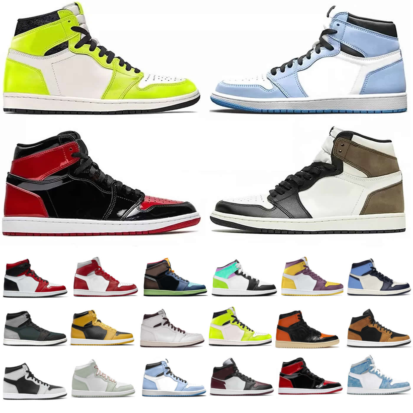 Mens 1S Basketball Shoes OG Visionaire Sneakers Grey Fog Yellow Toe Rebellionaire Bred Patent Dark Mocha Marina Blue Bubble Gum Obsidian Men Women Trainers Sports, 2 color
Mens 1S Basketball Shoes OG Visionaire Sneakers Grey Fog Yellow Toe Rebellionaire Bred Patent Dark Mocha Marina Blue Bubble Gum Obsidian Men Women Trainers Sports, 2 color