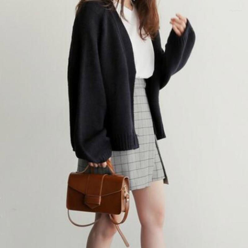 Women's Knits & Tees Women Autumn Long Sleeve Loose Knitted Short Coats 2022 Chic Cardigans Sweaters Girls Casual Solid Korean Tops Female S, Black
Women's Knits & Tees Women Autumn Long Sleeve Loose Knitted Short Coats 2022 Chic Cardigans Sweaters Girls Casual Solid Korean Tops Female S, Black
