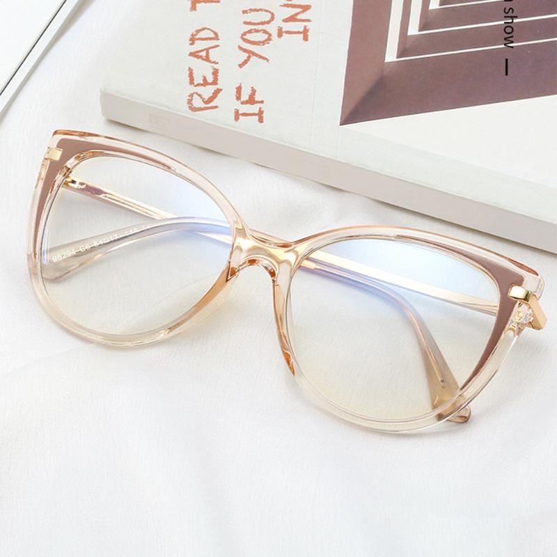 Sunglasses 80331 Cat Eye Anti-blue Light Glasses Frame Spring Leg Optical Fashion Computer Eyeglasses For Men Women
Sunglasses 80331 Cat Eye Anti-blue Light Glasses Frame Spring Leg Optical Fashion Computer Eyeglasses For Men Women
