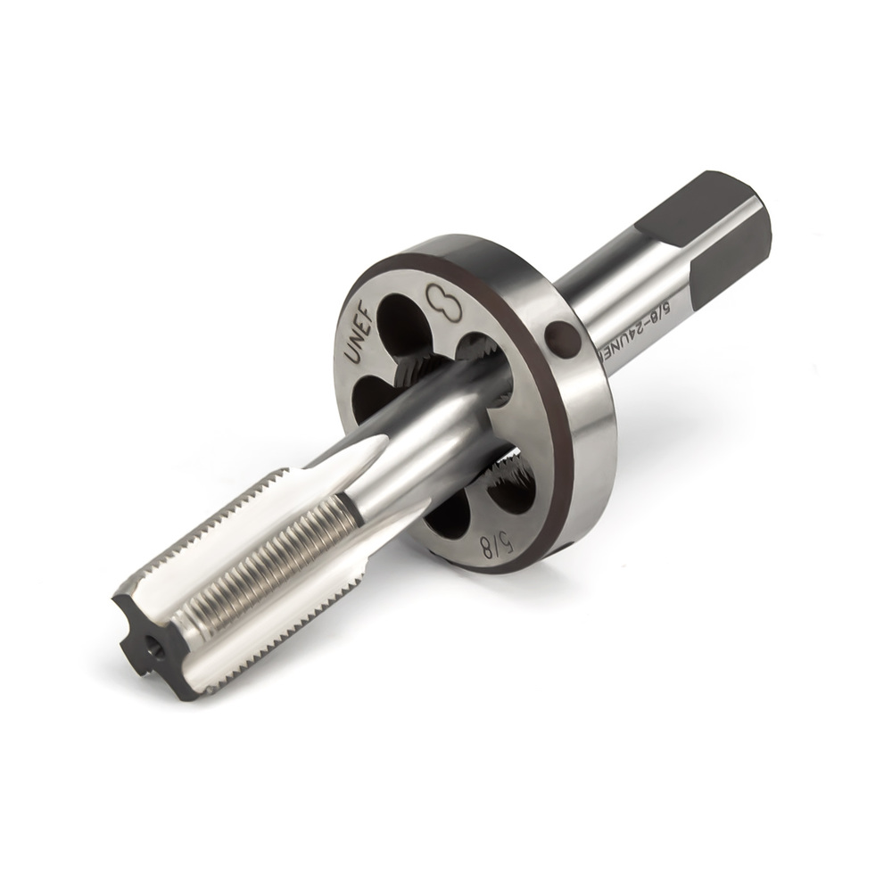 Fittings Burkit 5/8"-24 UNEF Tap and Die Set 5/8 x 24 Machine Thread Tap Round Right Hand
Fittings Burkit 5/8"-24 UNEF Tap and Die Set 5/8 x 24 Machine Thread Tap Round Right Hand