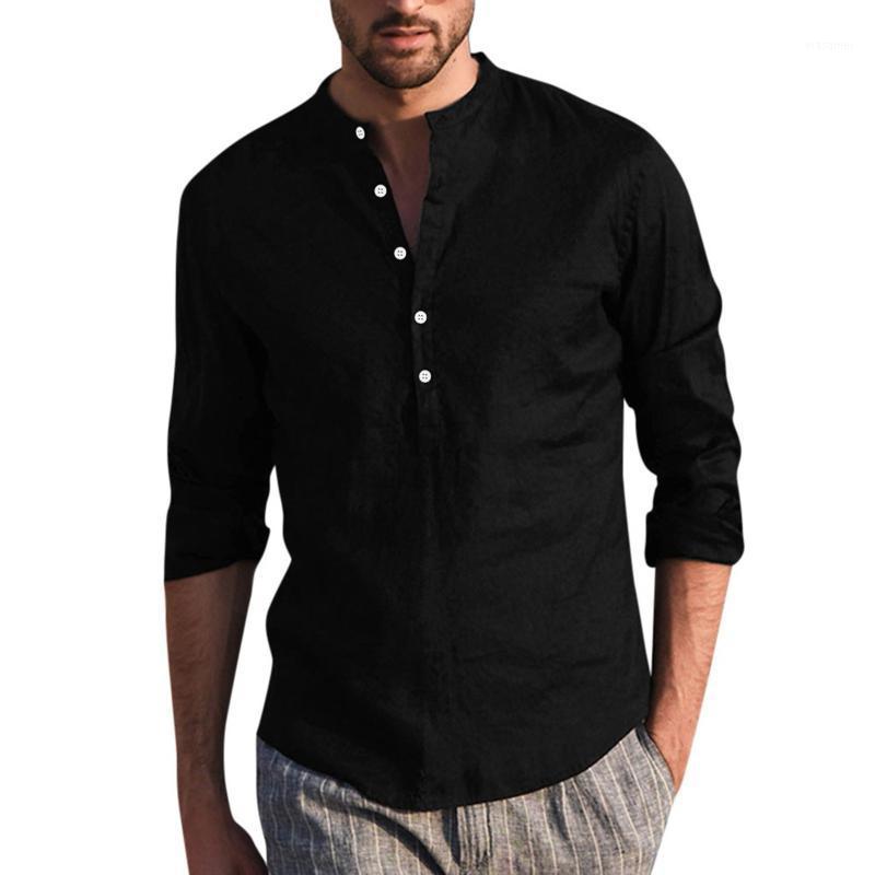 Camisas Men's Summer Boho Shirt Baggy Cotton Linen Blouse Top Solid Long Sleeve Button Retro Shirts Tops Blouses Blusas Casual, White
Camisas Men's Summer Boho Shirt Baggy Cotton Linen Blouse Top Solid Long Sleeve Button Retro Shirts Tops Blouses Blusas Casual, White