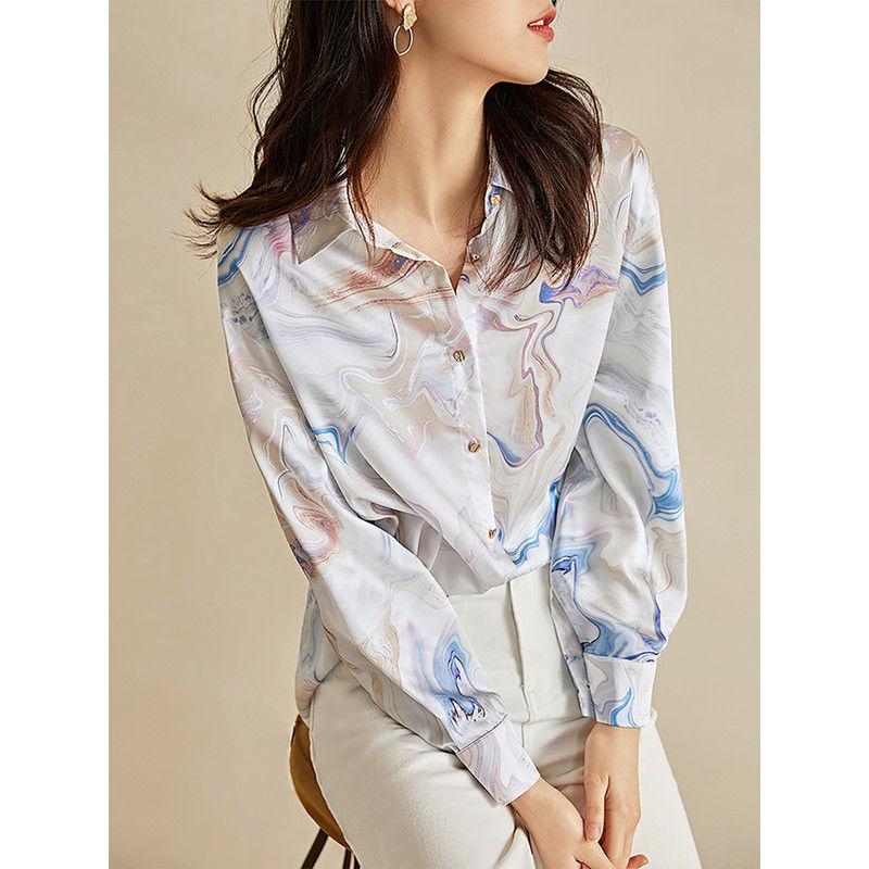 Women' Blouses & Shirts Spring Autumn Women Floral Print Casual Vintage Loose Female Tops Korean Style Blusas L04Women, White
Women' Blouses & Shirts Spring Autumn Women Floral Print Casual Vintage Loose Female Tops Korean Style Blusas L04Women, White