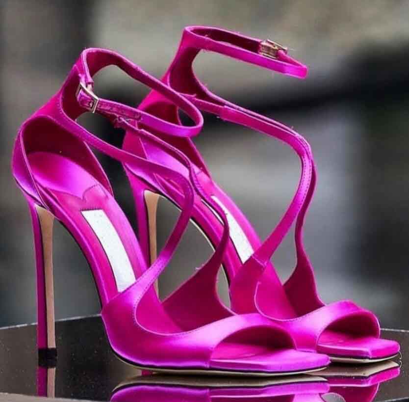 Luxury brands sandal Women pumps high heels jimmy london shoes AZIA 110mm satin fuchsia cut-out satin sandals nappa genuine leather
Luxury brands sandal Women pumps high heels jimmy london shoes AZIA 110mm satin fuchsia cut-out satin sandals nappa genuine leather