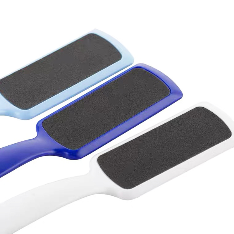 20pcs/lot plastic grater feet foot rasps nail art sandpaper file for pedicure callus remover
