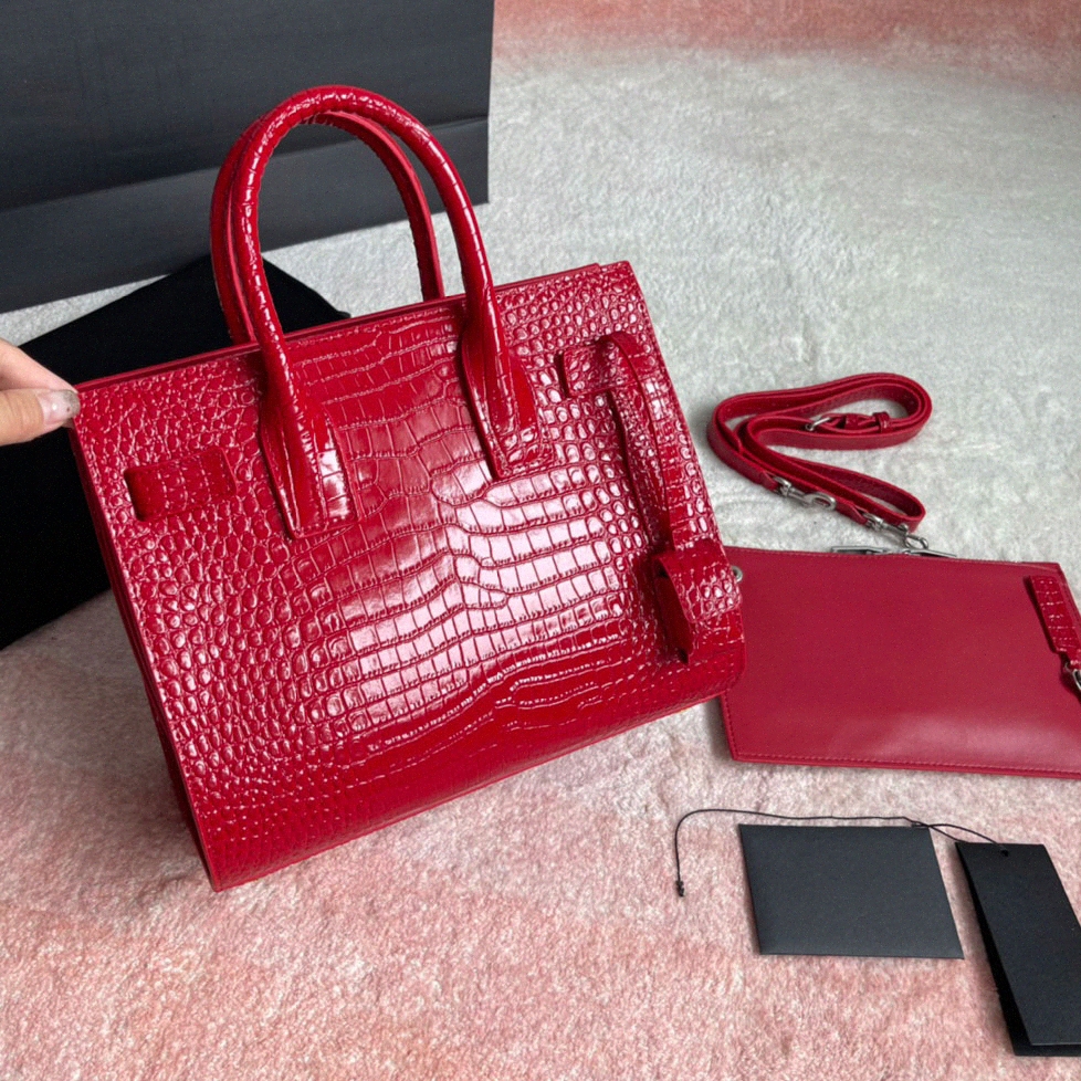 Sac De Jour Organ Bag Crocodile embossed shiny leather One-Shoulder Crossbody Handbag Top Trend Versatile luxury designer 2022 Fashion Ladies removable strap purse, Customize
Sac De Jour Organ Bag Crocodile embossed shiny leather One-Shoulder Crossbody Handbag Top Trend Versatile luxury designer 2022 Fashion Ladies removable strap purse, Customize