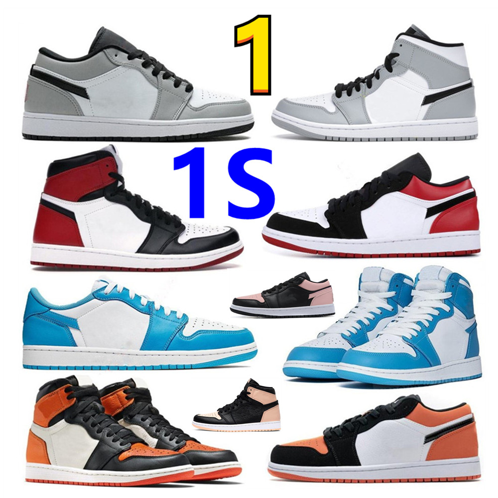 1 1S Basketball Shoes High Low Same Color Crimson Tint Mens Light Smoke Grey Obsidian UNC Shattered Backboard Laser Blue Black Toe Trainers Sneakers Size 13 With Box, Twist 1s
1 1S Basketball Shoes High Low Same Color Crimson Tint Mens Light Smoke Grey Obsidian UNC Shattered Backboard Laser Blue Black Toe Trainers Sneakers Size 13 With Box, Twist 1s